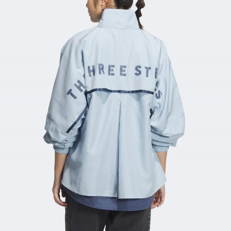 Adidas WORDING Jackets Women's Blue-2