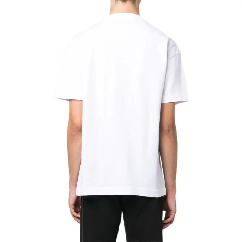 PALM ANGELS Rhinestone Sprayed T Shirt-3