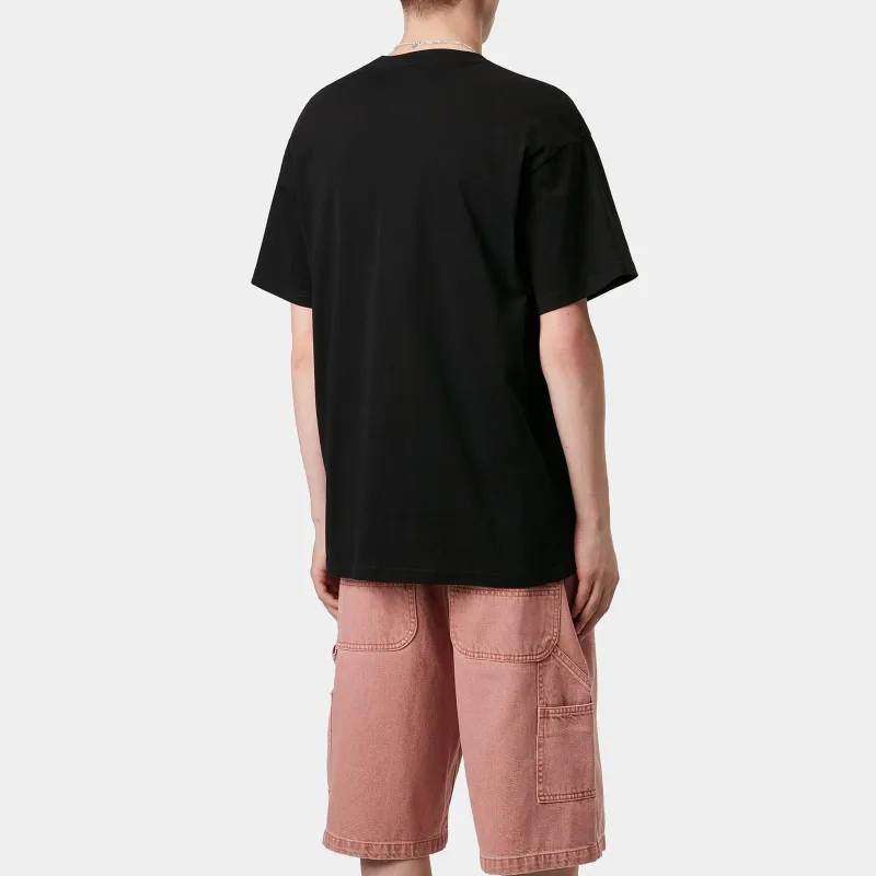 Carhartt WIP S/S Pocket T Shirt Men's Black-4