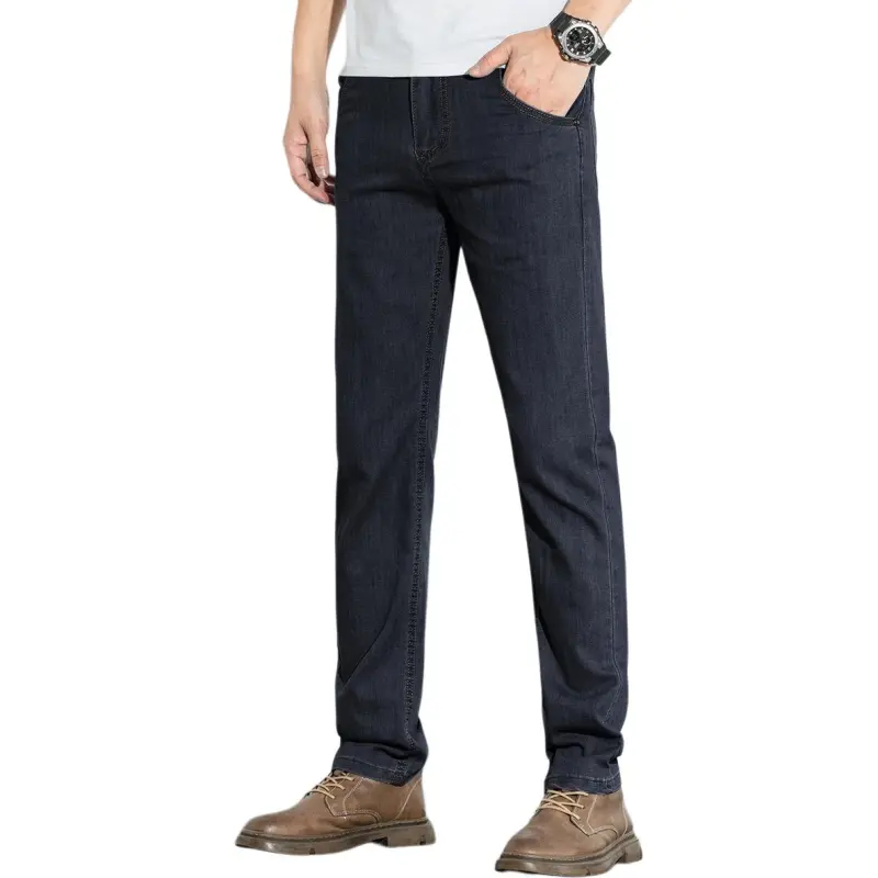 SUNDANCE Jeans Men's Ice Silk Black-1