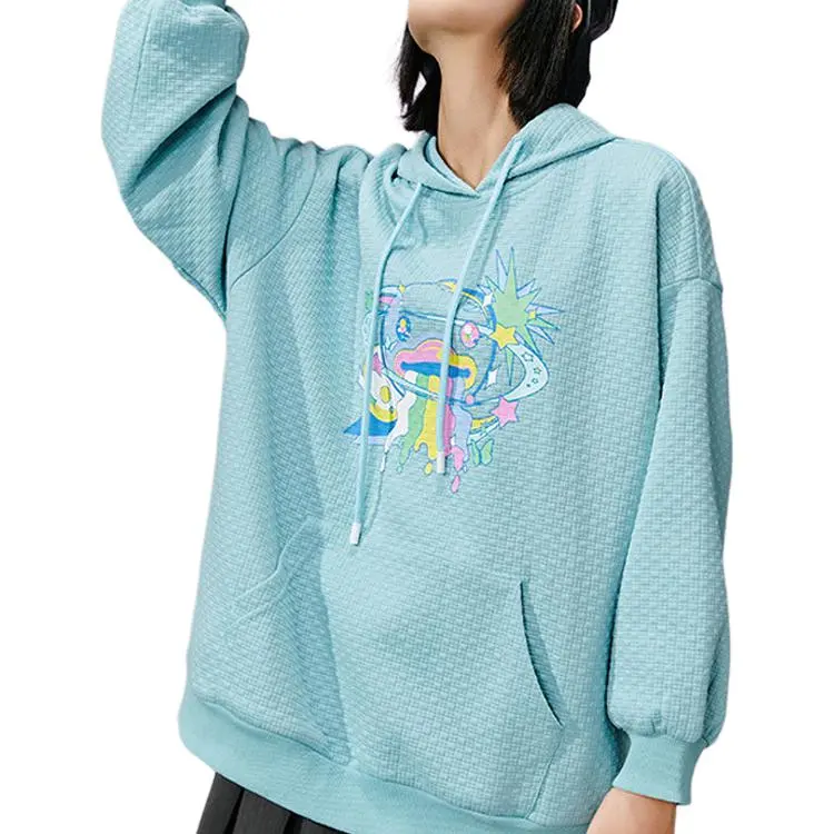 B.Duck Sweatshirt Women's Dusty Blue-1