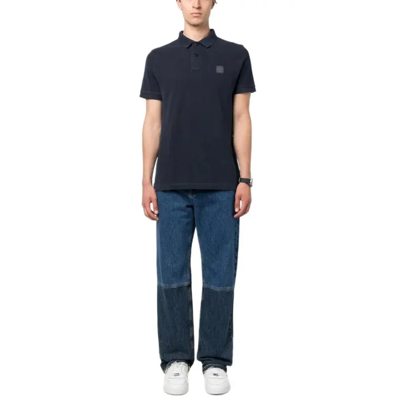 STONE ISLAND Polo Shirt Men's Marine Blue-3