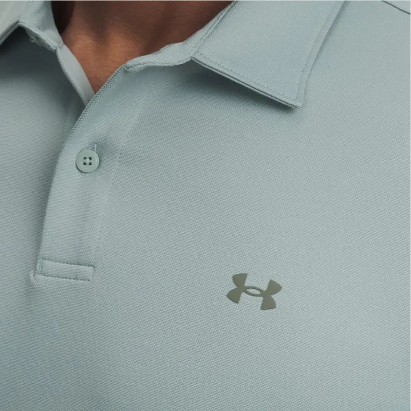 Under Armour Sport Piqué Polo Golf Clothing Men's Silicon Green-2