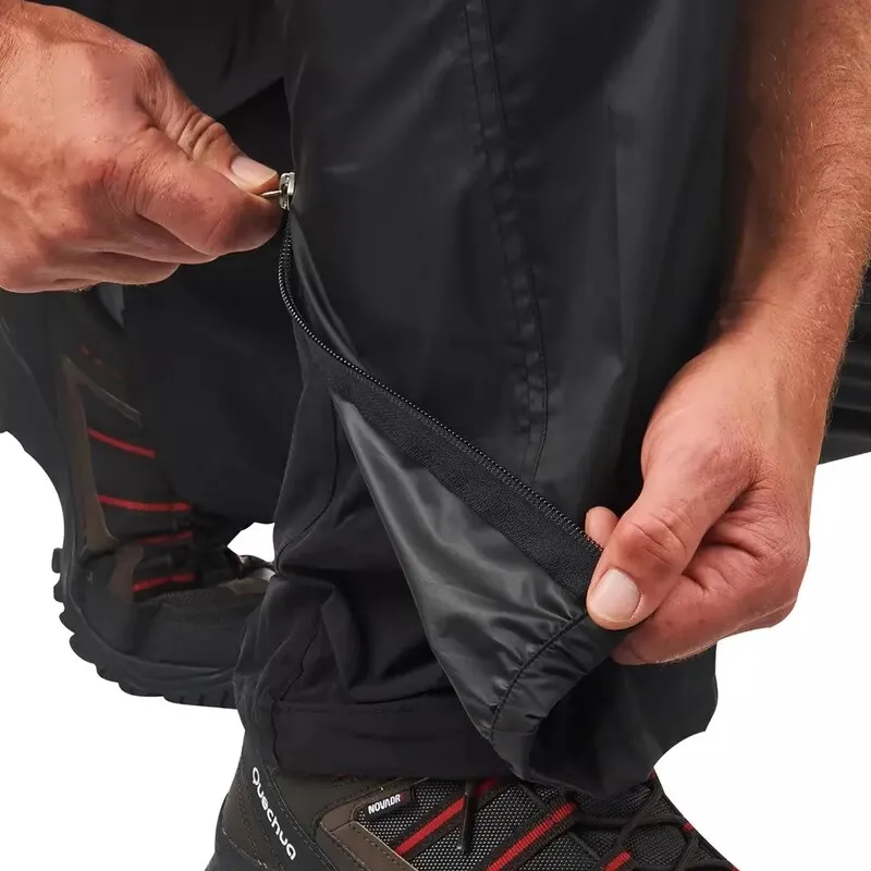 DECATHLON NH500 Windbreaker Pants Men's Black-2