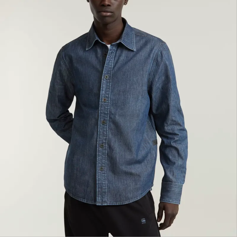 G STAR RAW Shirt Unisex Dark Blue-1
