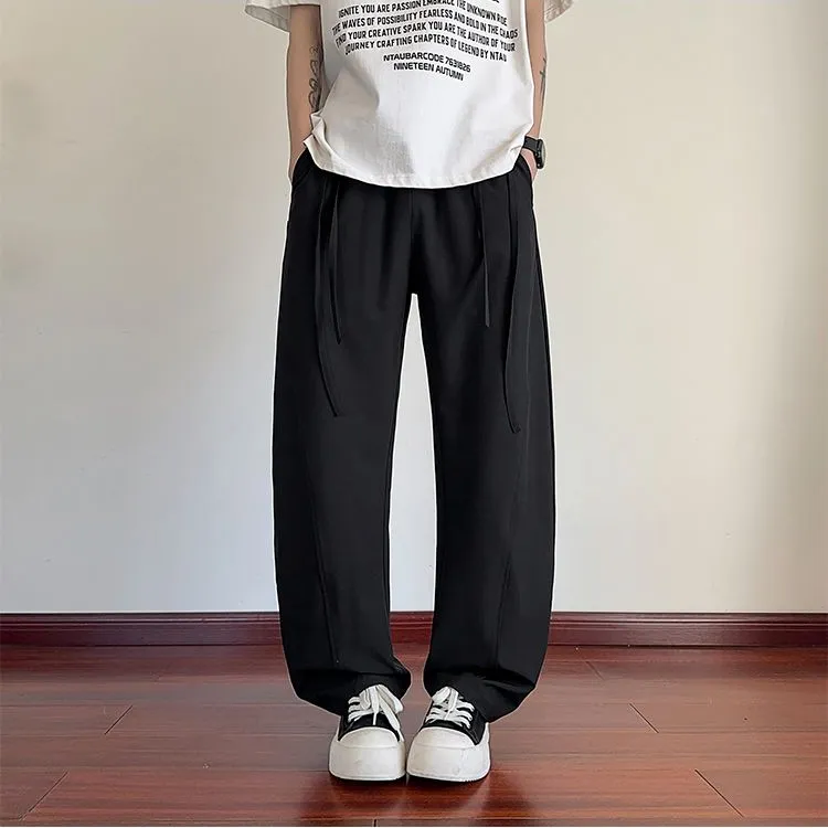Glona Klio Casual Pants Unisex Black-1