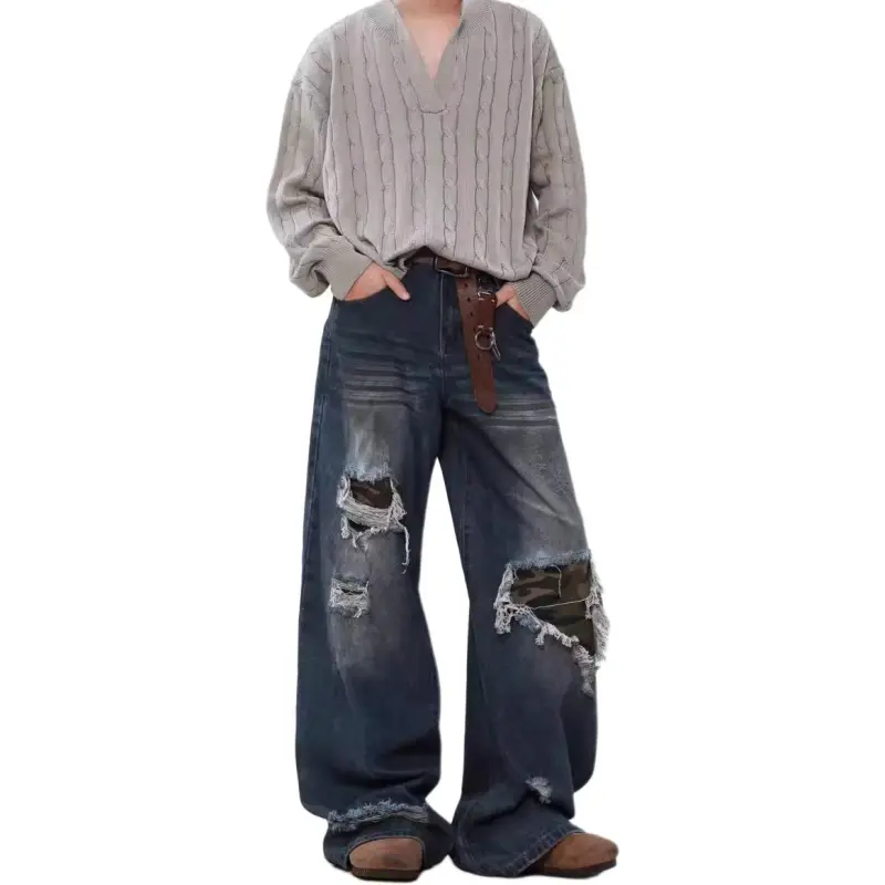 DAFK Jeans Men Vintage Blue -3