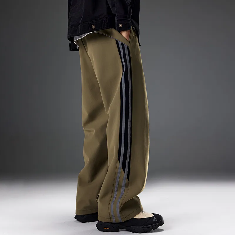 GTRG Casual Pants Unisex Khaki-9