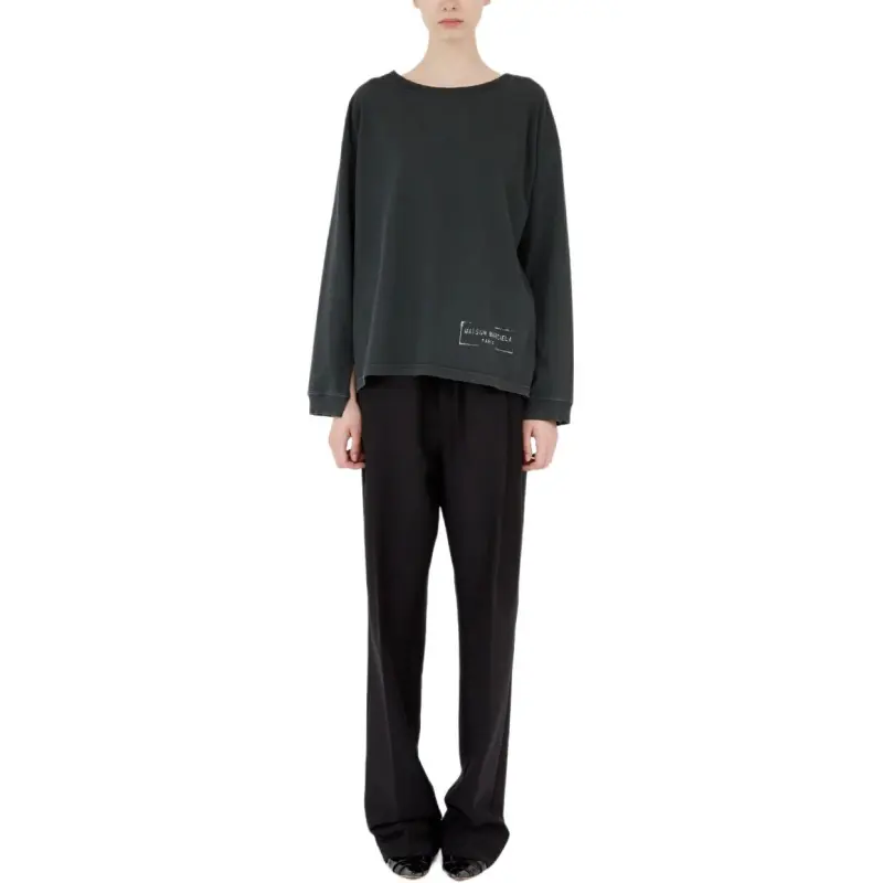 Maison Margiela Sweatshirt Women's Washed Black-4