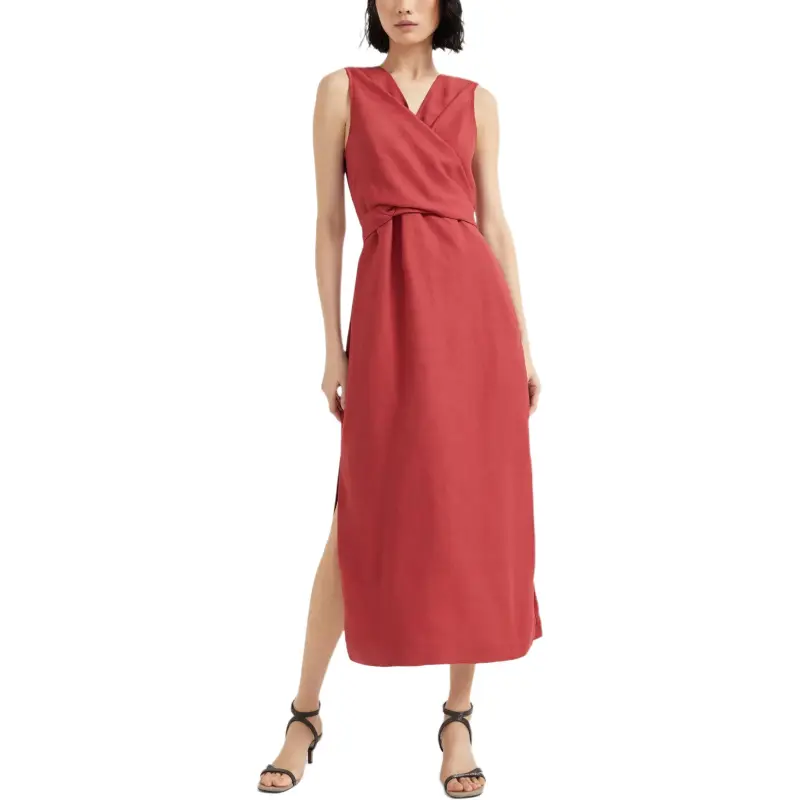 Brunello Cucinelli Wrap Dress-1