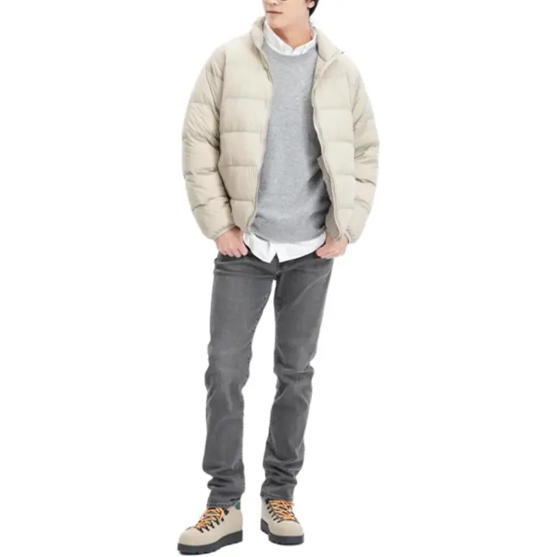 UNIQLO Jeans Unisex Asphalt Gray-3