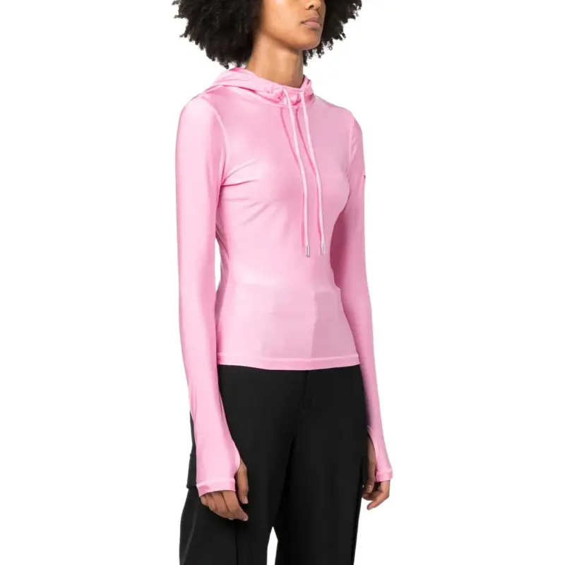 DIESEL Metal Hoodie 'Pink'-5