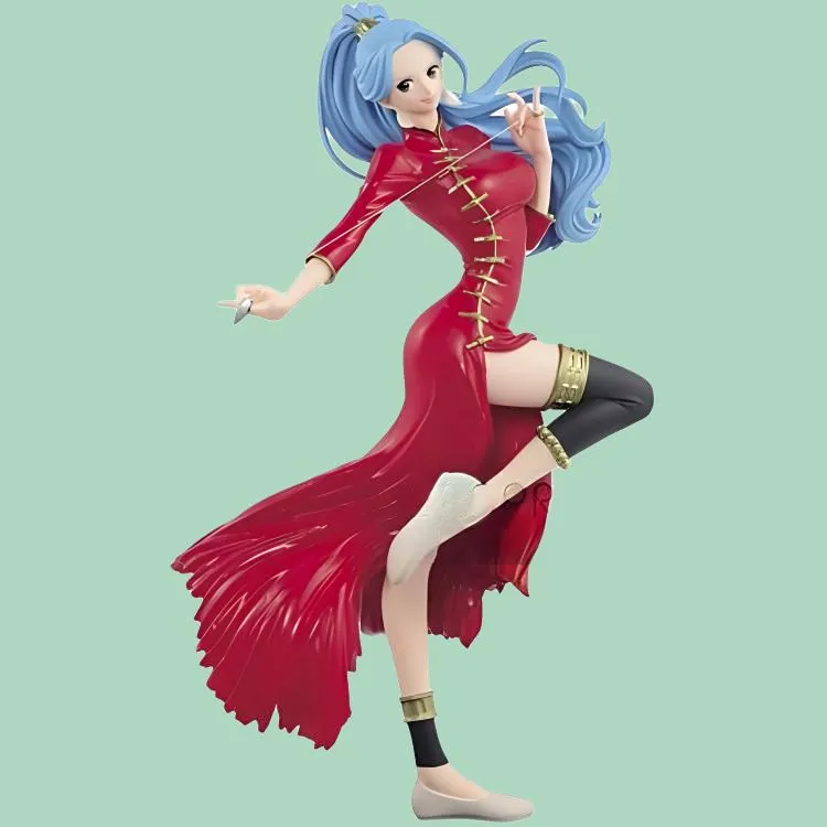 BANPRESTO Nefertari Vivi Glass Factory Vol.4 One Piece Naphuratali Vivi Bonus Gift Scale Figures-1