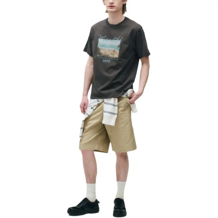 MARITHE FRANCOIS GIRBAUD SS25 T Shirt Men's Charcoal Gray-3