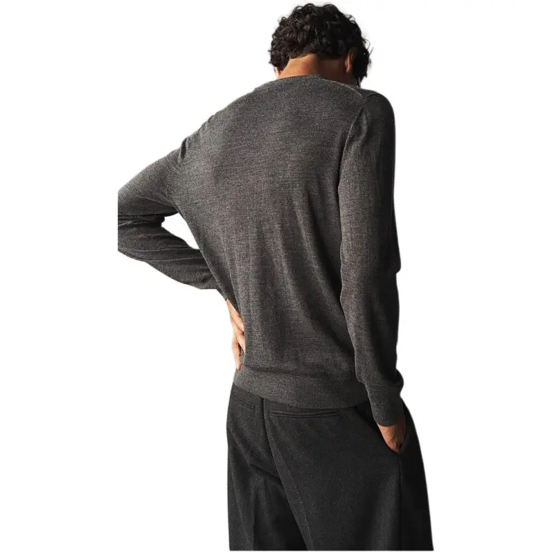 H&M Sweaters Men Dark Gray-3