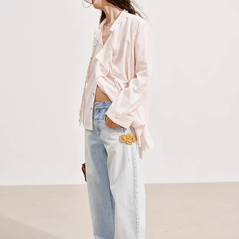 Medium Well SS25 Shirt Women's Pink-7