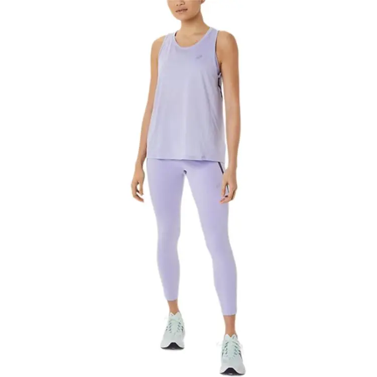 Asics Tank Tops Women's Purple-3