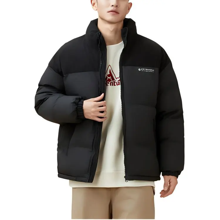 361° Life Collection Puffer Jacket Unisex Super Black/Super Black-1