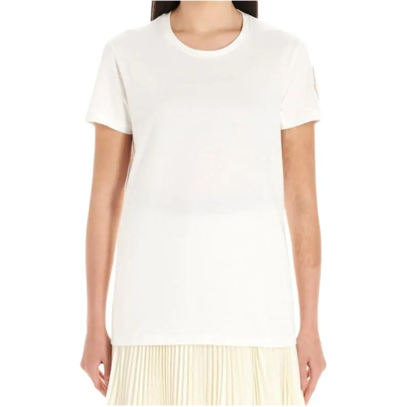 Moncler T Shirts Women's White-4