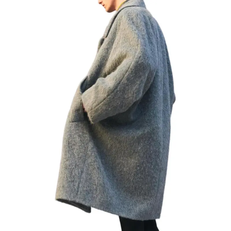 ZARA Coats Men Lake Green-3