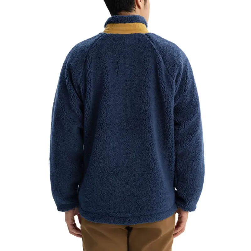 Columbia Velvet feel Coat Unisex Navy Blue-2