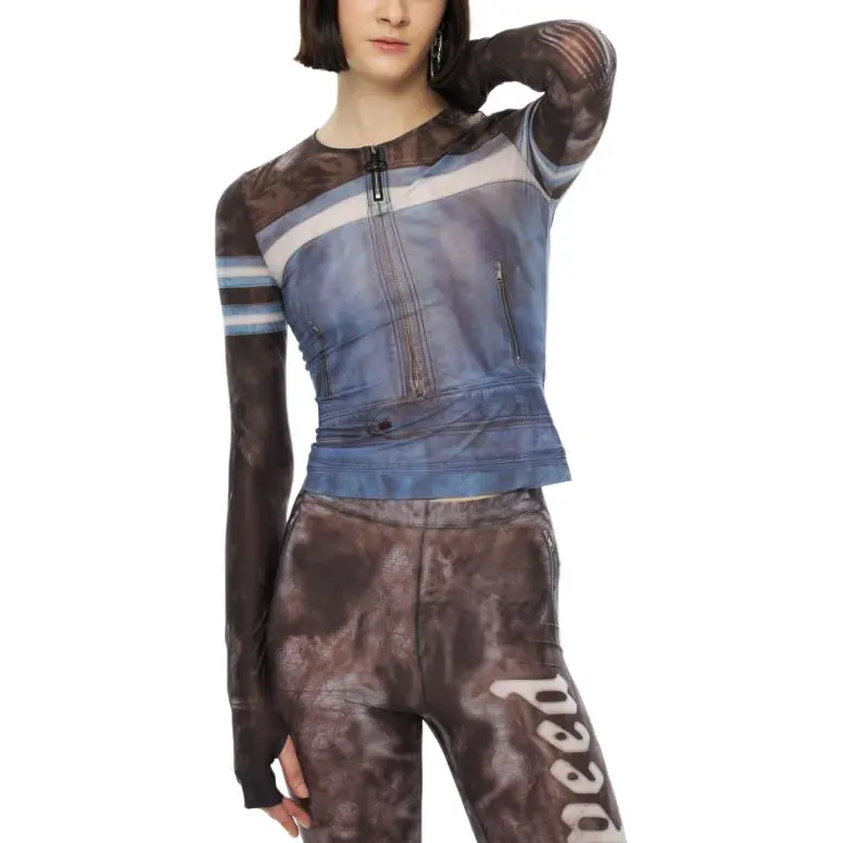 DIESEL T Shirts Women's Brown-3