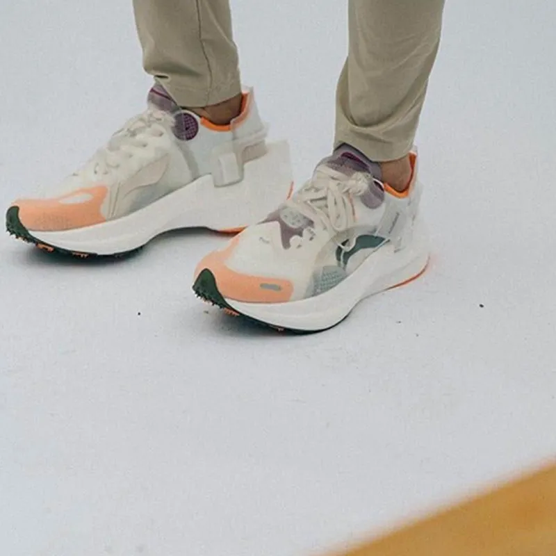 Li Ning Wind Ranger X Soulland 'Natural Orange' Women's-6
