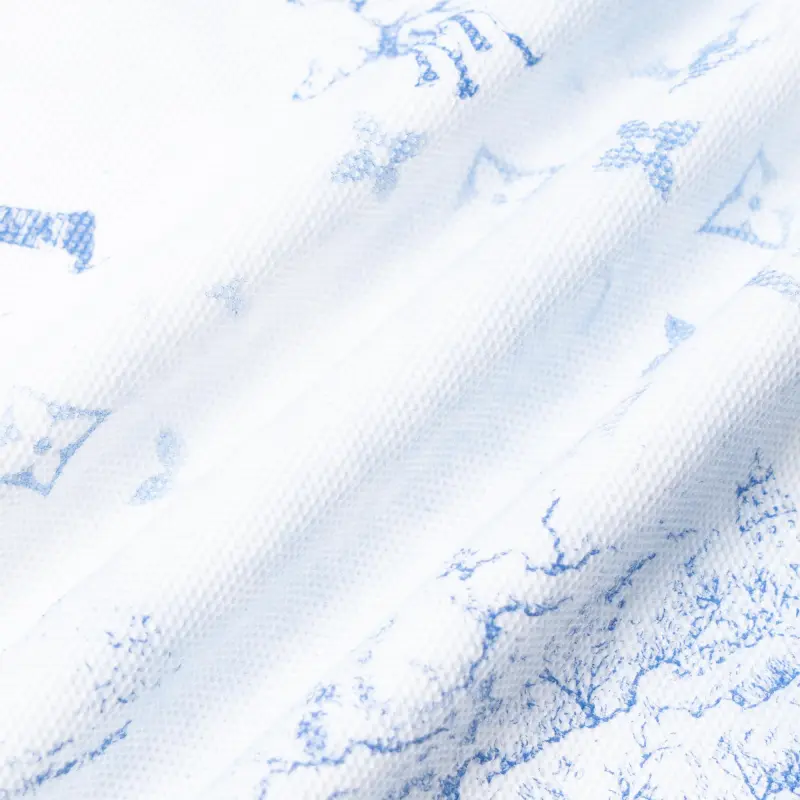 LOUIS VUITTON Printed Cotton Pique T Shirt-4