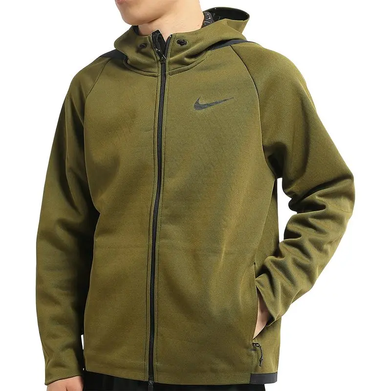 Nike Therma Jackets Coats Men's Green-1