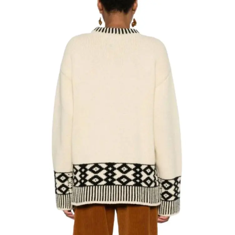 LOW CLASSIC Sweater Women's Cream-3