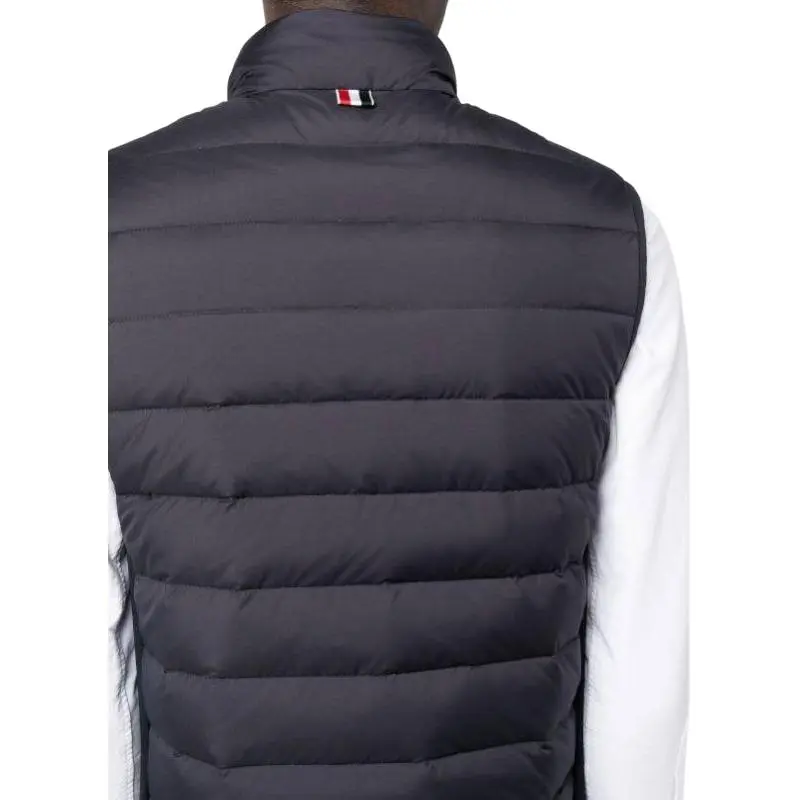 THOM BROWNE Zipped Down Gilet-4