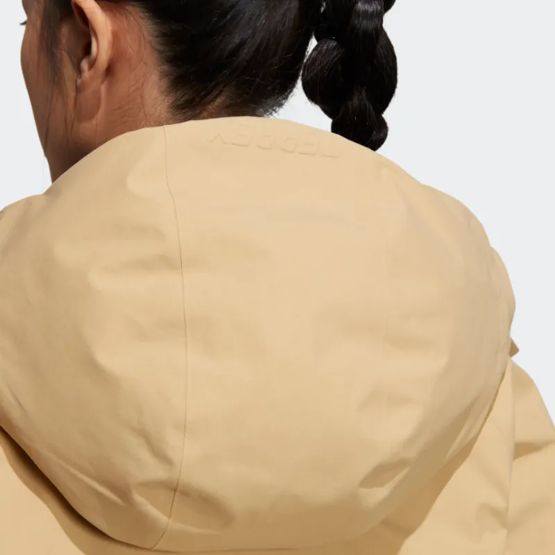 Adidas Down Jacket Women's Khaki-4