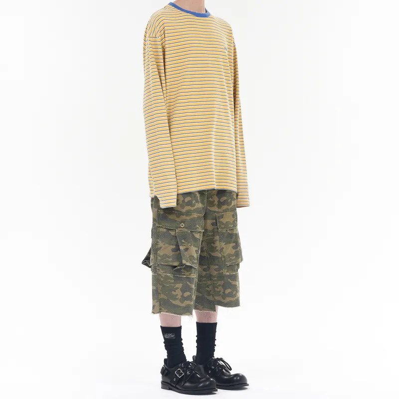 WE11DONE Cargo Shorts Men Camouflage-3