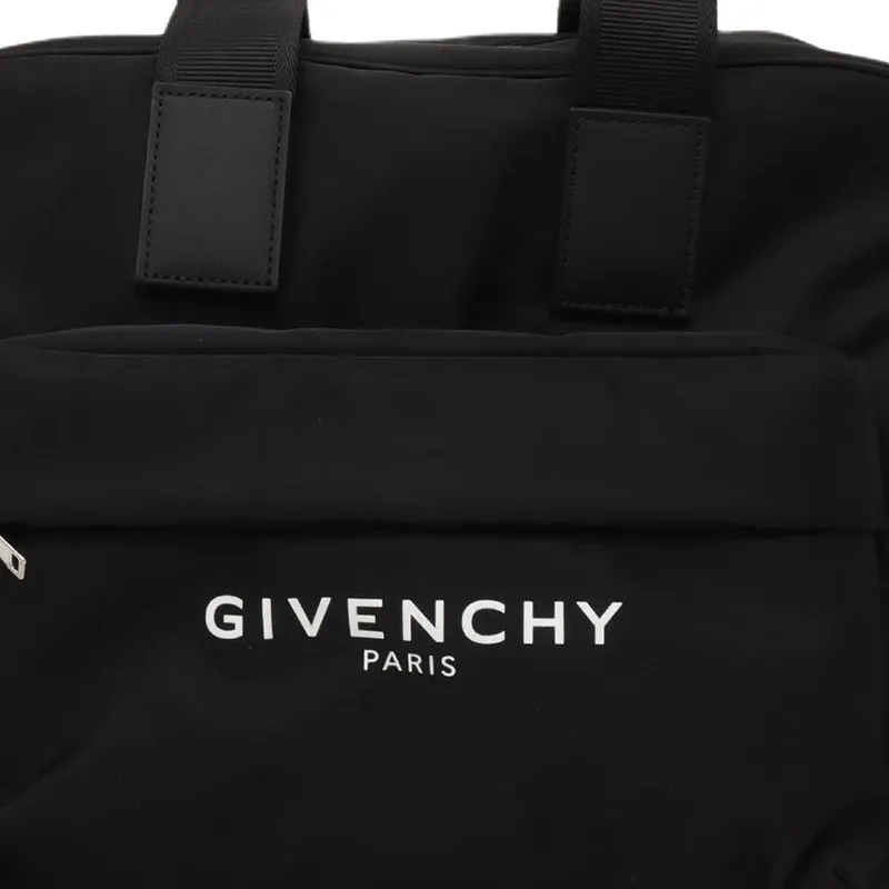 Givenchy Logo Printed Zipped Changing Bag-3