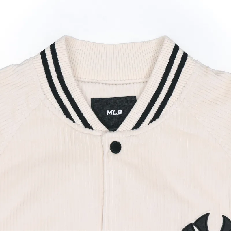 MLB New York Yankees Baseball Jerseys Unisex Cream-2