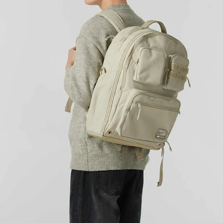 Nike Fabric Backpack Unisex Khaki-3