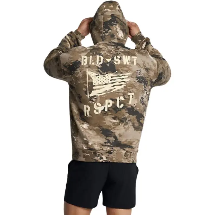 Under Armour ProjectRock FW24 Sweatshirt Men's Turtle/Puddle-3