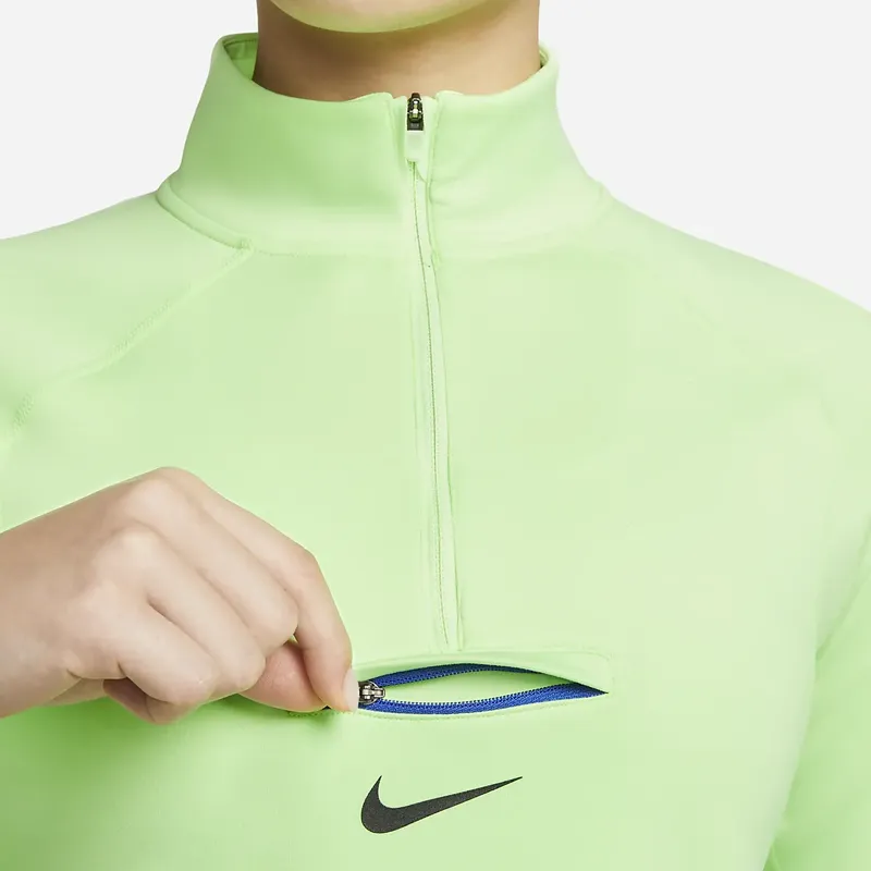 Nike T Shirts Women's Green-5
