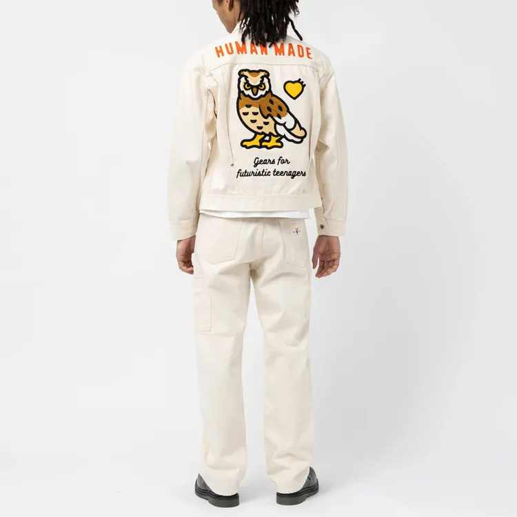 HUMAN MADE Natural Denim Work Jacket-3
