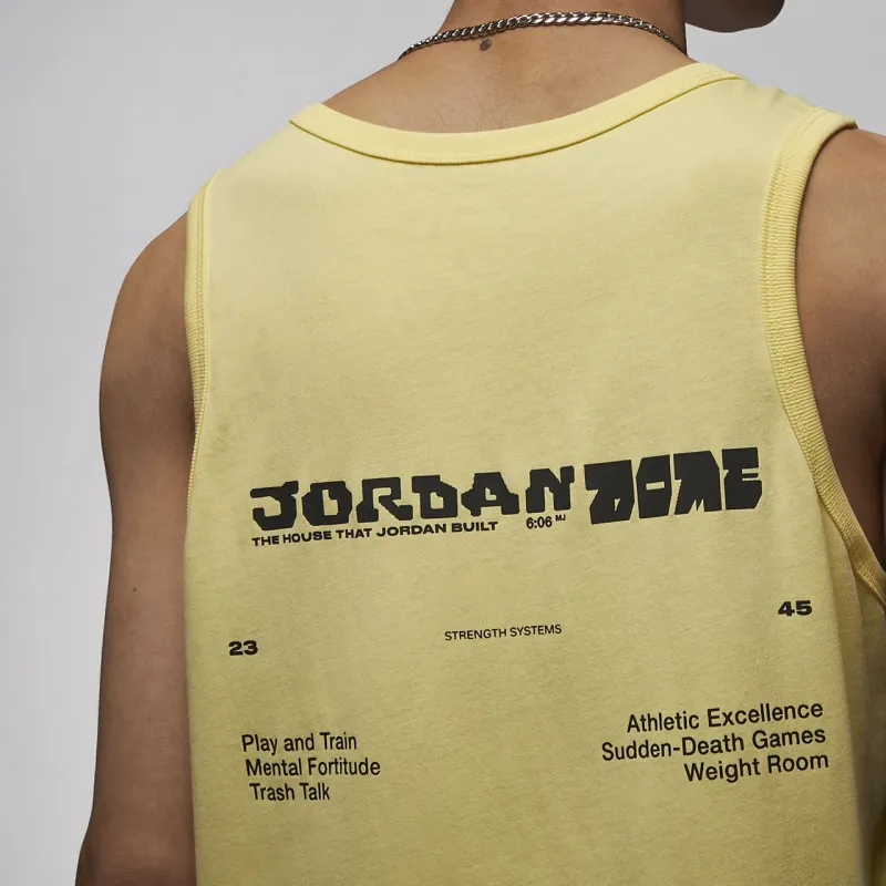 Jordan Tank Top Men's Light Lemon-4