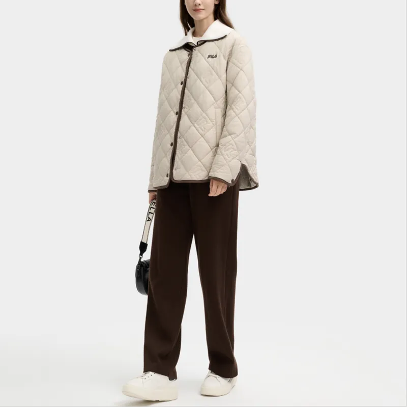 FILA Puffer Jacket Women's Light Yellow-5