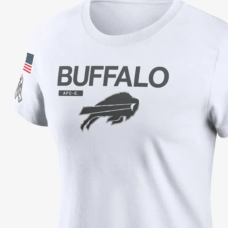 Nike Buffalo Bills Salute To Service Legend Women's Nike Nfl T Shirt-2