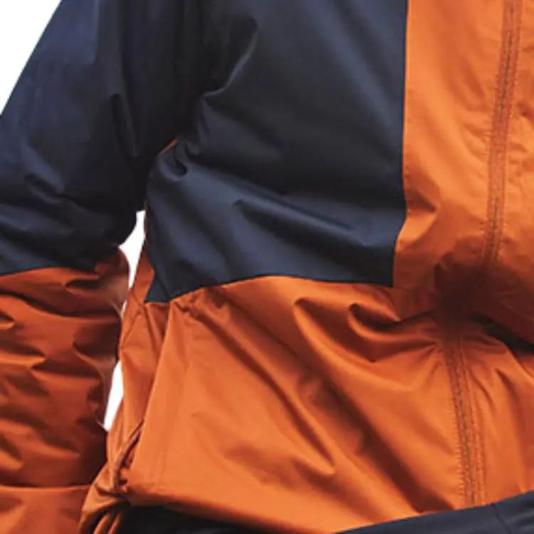 Columbia Windbreaker Jackets Men Black Orange-3