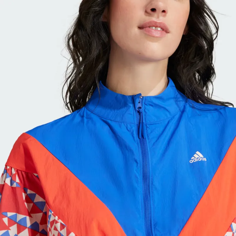 Adidas x FARM RIO Premium Bodysuit Jumpsuit Women's Bright Red-5