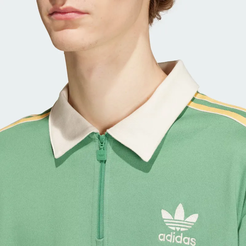 Adidas Originals Collared Sweatshirt Sweatshirt Men's Green-4