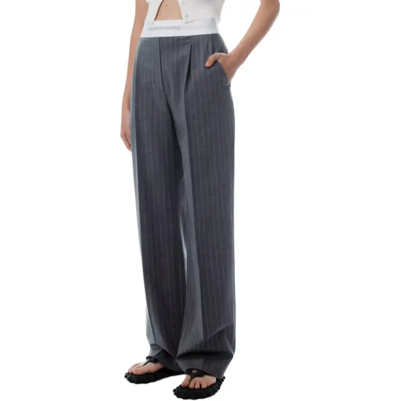 Alexander Wang High waisted Pleated Trousers-3