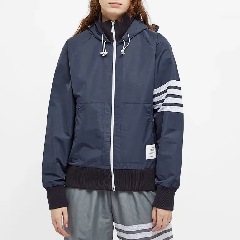 THOM BROWNE· SS22 Jacket Women's Blue-4