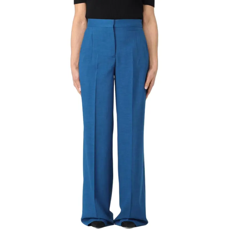 TORY BURCH Front Pleat Tailored Trousers-2