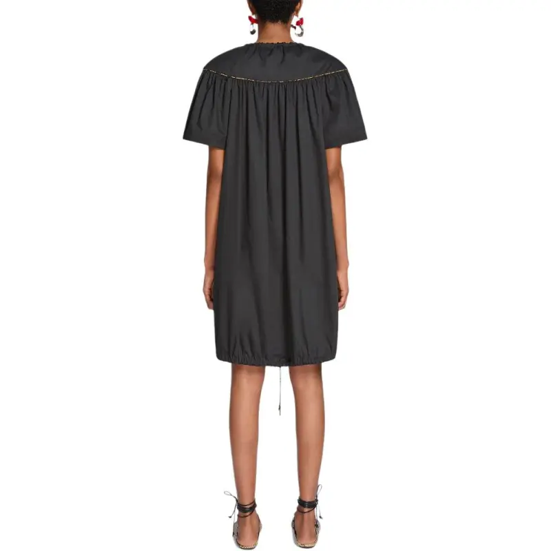 DRIES VAN NOTEN Cotton Minidress-3