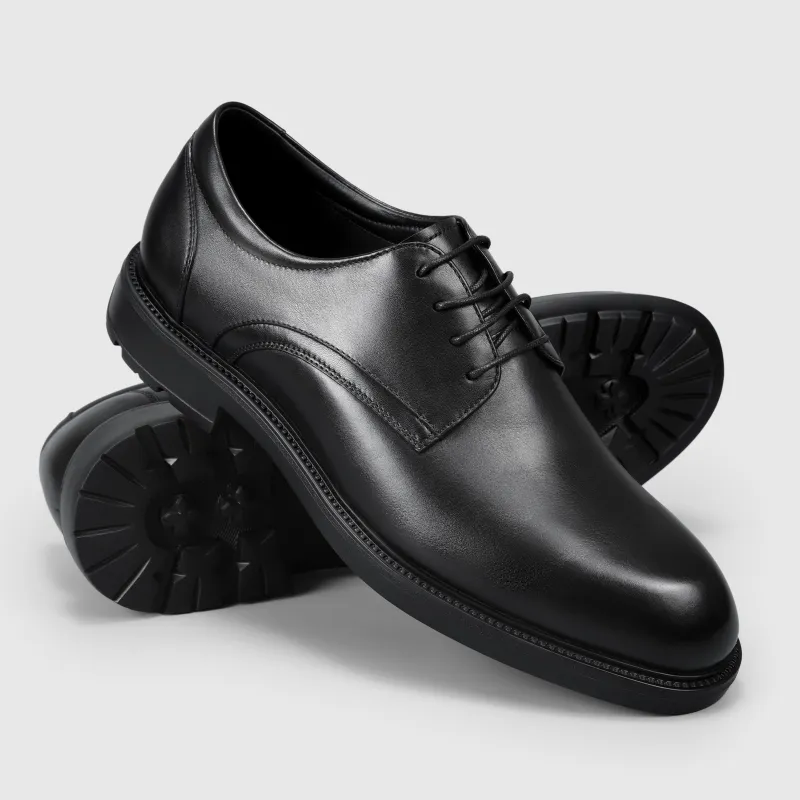 GOLDLION Dress Shoes Men's Black-3